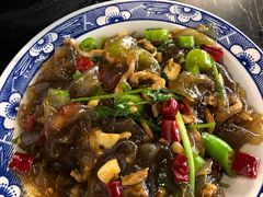 香菜粉皮肉丝-大众酸菜鱼(梨花巷总店)