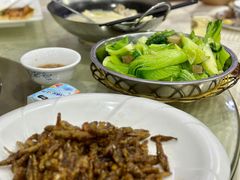 猪油渣炒芥菜-黄埔合益酒家