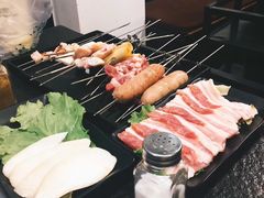 -長壹旋转烤吧 农家鸡火锅