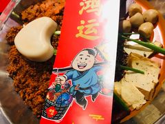 谭血鸭红锅底-谭鸭血老火锅(漳州路店)