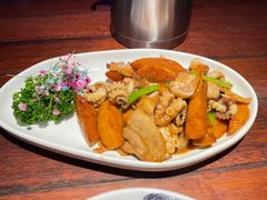 五花肉炒八带-前海沿·青岛菜(五四广场永旺店)