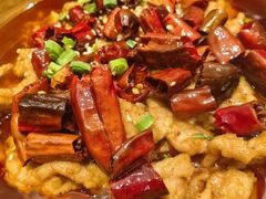 老唐山水煮肉片-唐山宴百姓府邸院落中餐