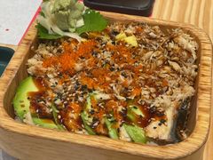 鳕鱼搭鳗鱼盖饭-喜寿司(金狮广场店)