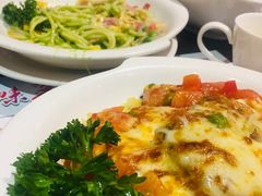 芝士茄汁鸡扒焗饭-雅达利超级牛扒(黄岐店)