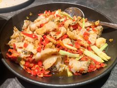 酸辣蝴蝶鱼片-炊烟小炒黄牛肉(浦东世纪汇店)
