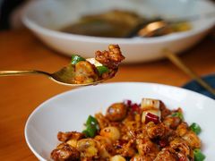 板栗宫保鸡丁-新荣记(西溪湿地店)