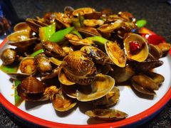 辣炒花蛤-渔民船说·北塘海鲜·天津菜·海肠捞饭(北塘古镇店)