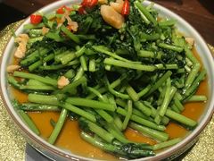 炒茼蒿-楼兰新疆主题餐厅(苏州中心店)