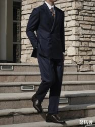 点击看大图 -怒马会 全麻衬西装高级定制