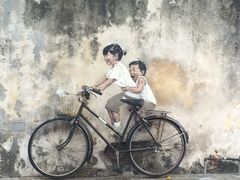 -槟城街头艺术街区