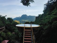 -天门沟九州驿站树上汤泉