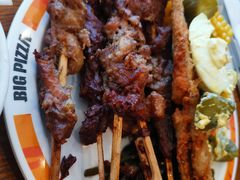 炸羊肉串-比格比萨自助(花园路店)