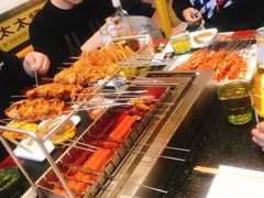自助取餐区-邢氏老太太烤串(北兴街店)