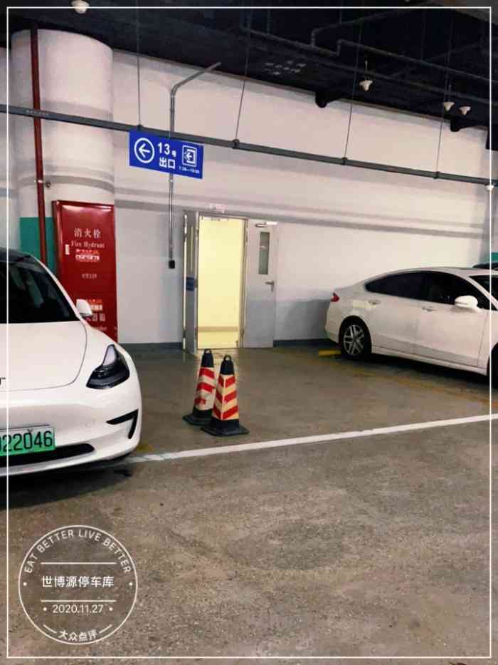 世博源停车库-"出去排队很久,收费还行."-大众点评移动版