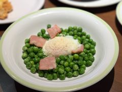 甜青豆配温泉蛋-萨莉亚意式餐厅(国和1000店)