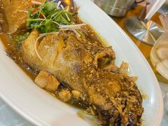 家常焖鲽鱼-渔娘渔家丹东海鲜(东直门店)