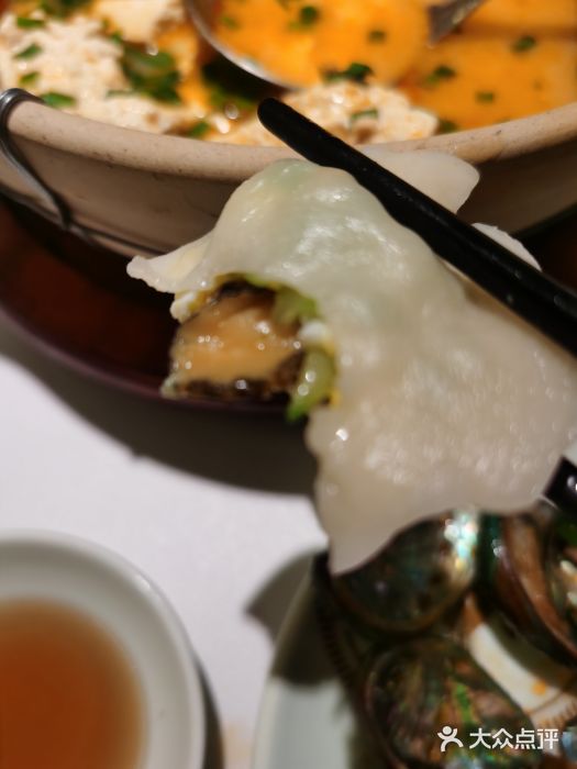 船歌鱼水饺(万象城店-活鲍鱼水饺-菜-活鲍鱼水饺图片-青岛美食-大众