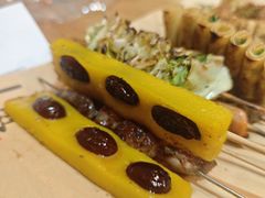 烤黄米年糕-老姑砂锅·烧烤天津菜(体北道店)