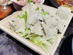 自制黑豆腐-川东坝子火锅(宝龙店)