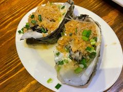 蒜蓉粉丝蒸生蚝-南海渔家•海鲜•正宗海南菜(海棠湾店)