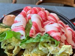 牛肉寿喜锅-花时·炭火烧肉(东百中心A馆店)