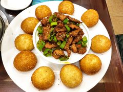 小烧饼夹牛肉-同胜祥清真新豫菜(杜岭街店)