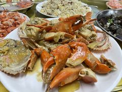 姜葱炒肉蟹-128海鲜餐厅