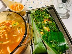 芭蕉叶包烧豆腐-沿途四季·云南菜(建外大街店)