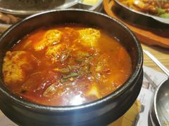 海鲜嫩豆腐汤-姜虎东白丁烤肉(虹桥天地店)