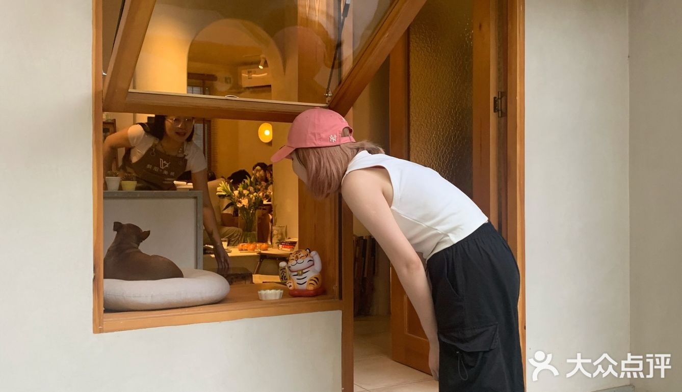 在咖啡厅交了一个叫“妞妞”的新朋友