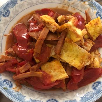 夏日瘦身快手餐之番茄炒蛋饼