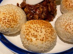 烧饼夹肉-北平楼·烤鸭·北京菜(牡丹园店)