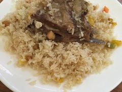 羊排抓饭-宝山一号馕坑肉