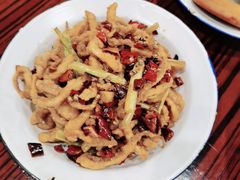 干煸鱿鱼须-炙热青春怀旧主题餐厅(河北路店)