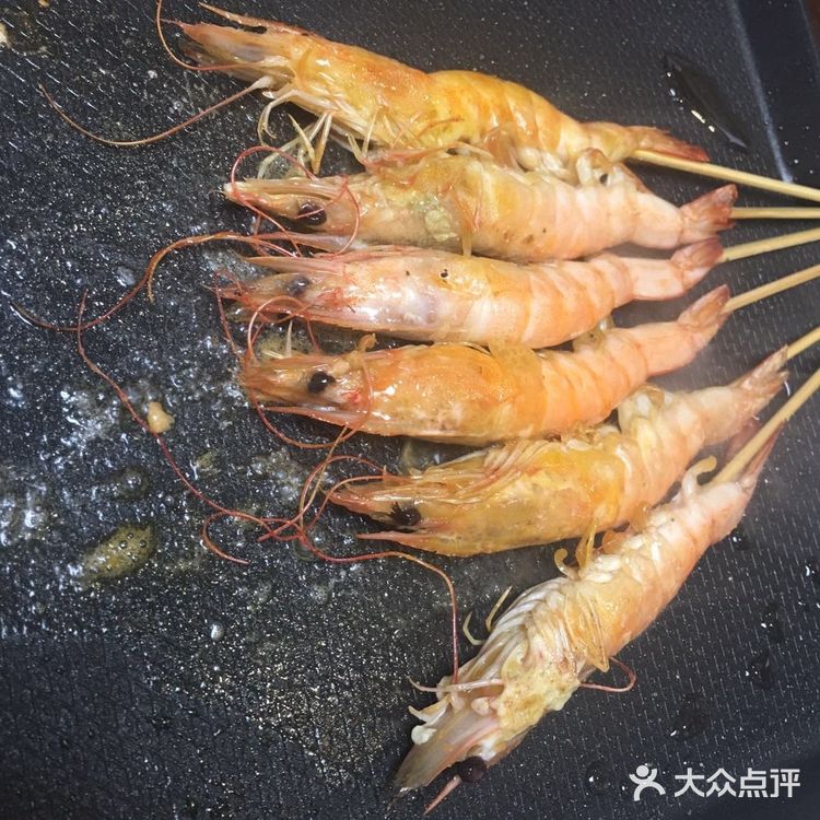 龙星群的简易厨艺之盐烤海虾