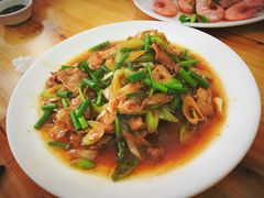 大葱炒肉-石塘特色小吃