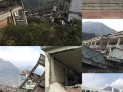 -四川汶川特大地震漩口中学遗址