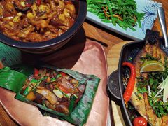 香茅草烤罗非鱼-云海肴·汽锅鸡·云南代表菜(美罗城店)