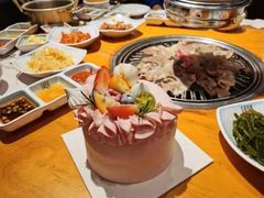 厚切五花肉-唯成•韩国炭火烤肉 유성고기