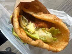 -小红车炸蛋葱油饼