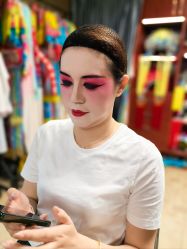 -胭脂猫京剧摄影