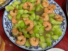 清炒虾仁-北大地皖峰饭馆
