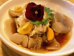自制油醋汁绣丸子菌白玉耳-十二舍·湯物素煮(江泰潤政店)