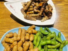 盐水毛豆-潮庭·大连海鲜·炭火烧烤·扇贝王(大连店)