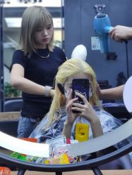 -藤野造型专业烫染接发