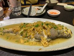 潮州冬菜蒸大黄鱼-潮堂 · 潮州菜(国贸商城店)