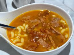 沙爹牛肉通粉-深仔记茶餐厅(亚士厘道店)