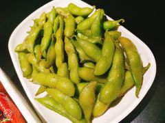 盐水毛豆-西街夜油条·麻团包乌饭