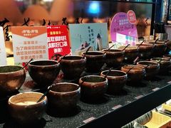 自助调料区-呷哺呷哺(万达新世界店)