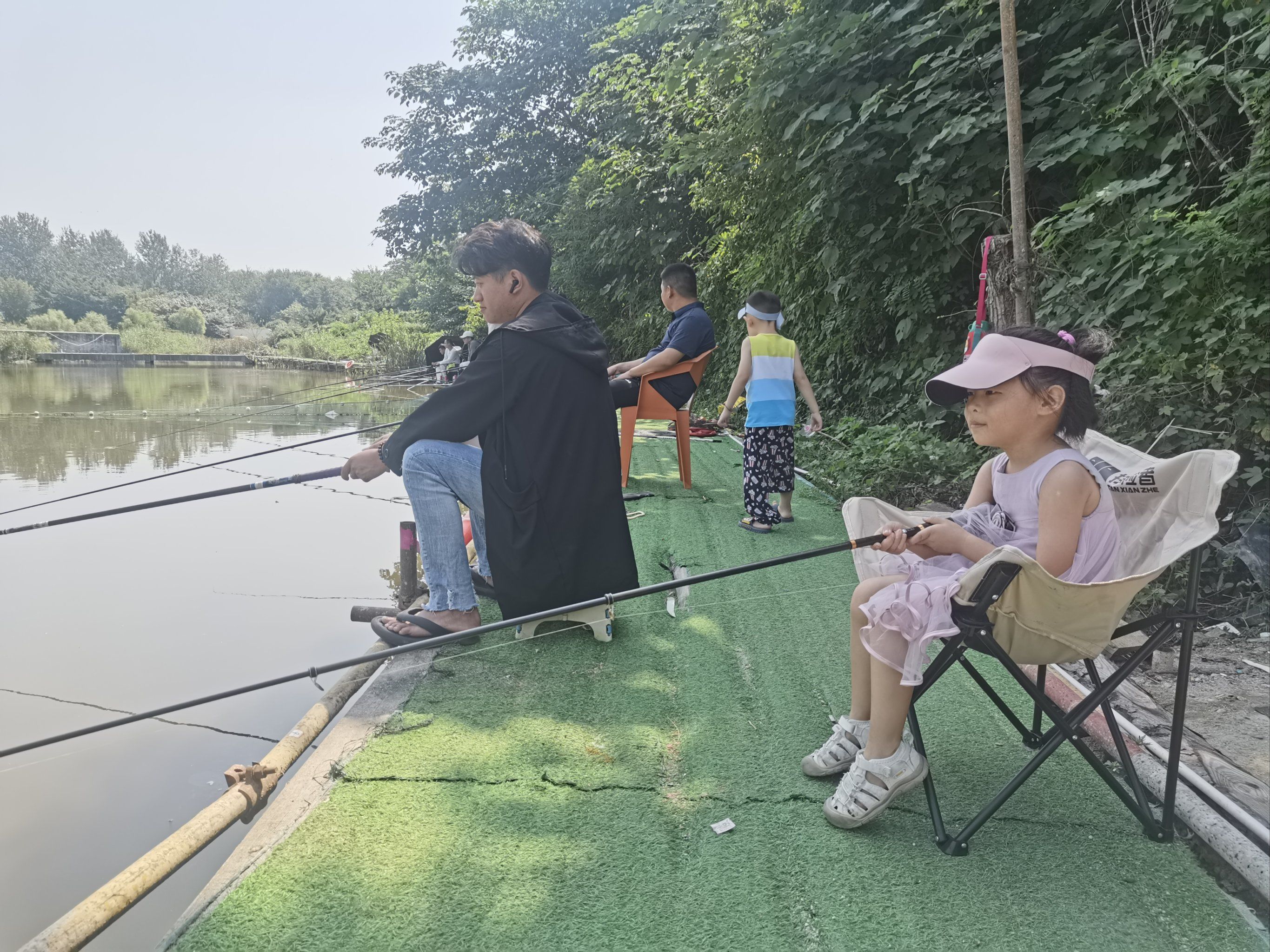 都说网上的运动,钓鱼是顶流!我这边几乎就是一座一天!晒太阳了!